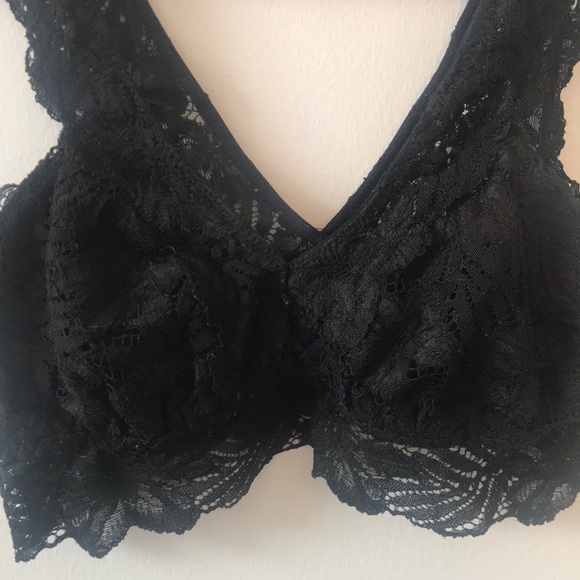 Aerie Lacy Black Bralette - Picture 2 of 5